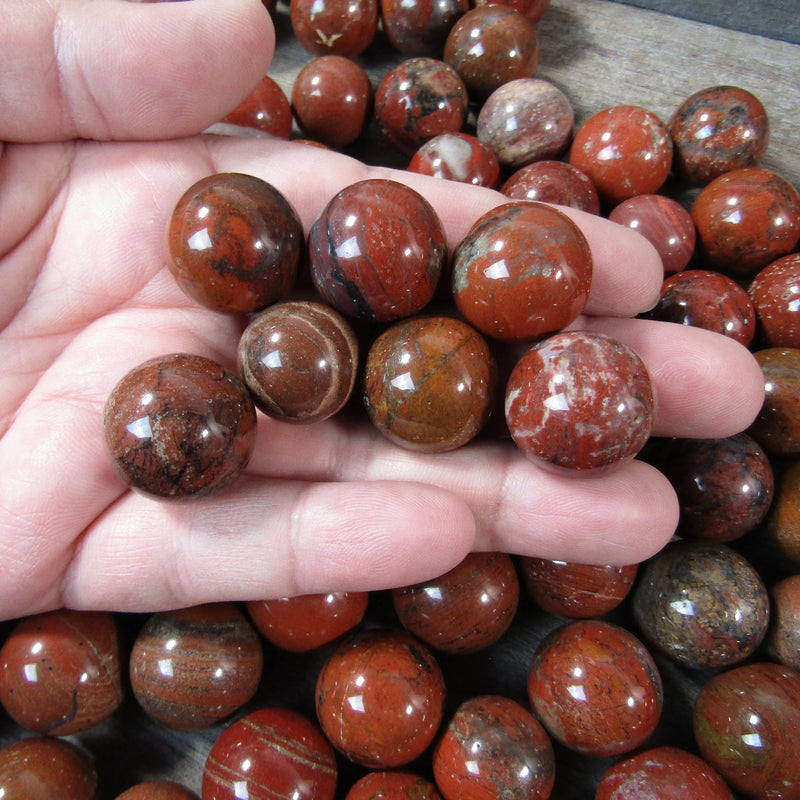 Red Jasper 18 mm - 22 mm Sphere