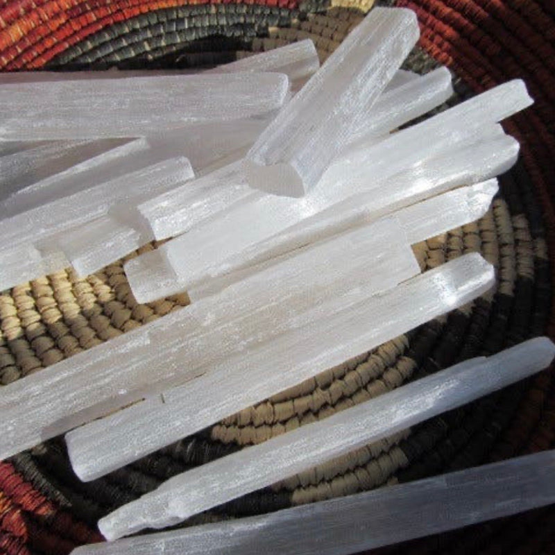 Selenite Stick Wand