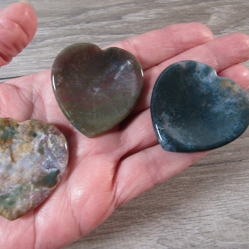 Heart Shaped Worry Stones