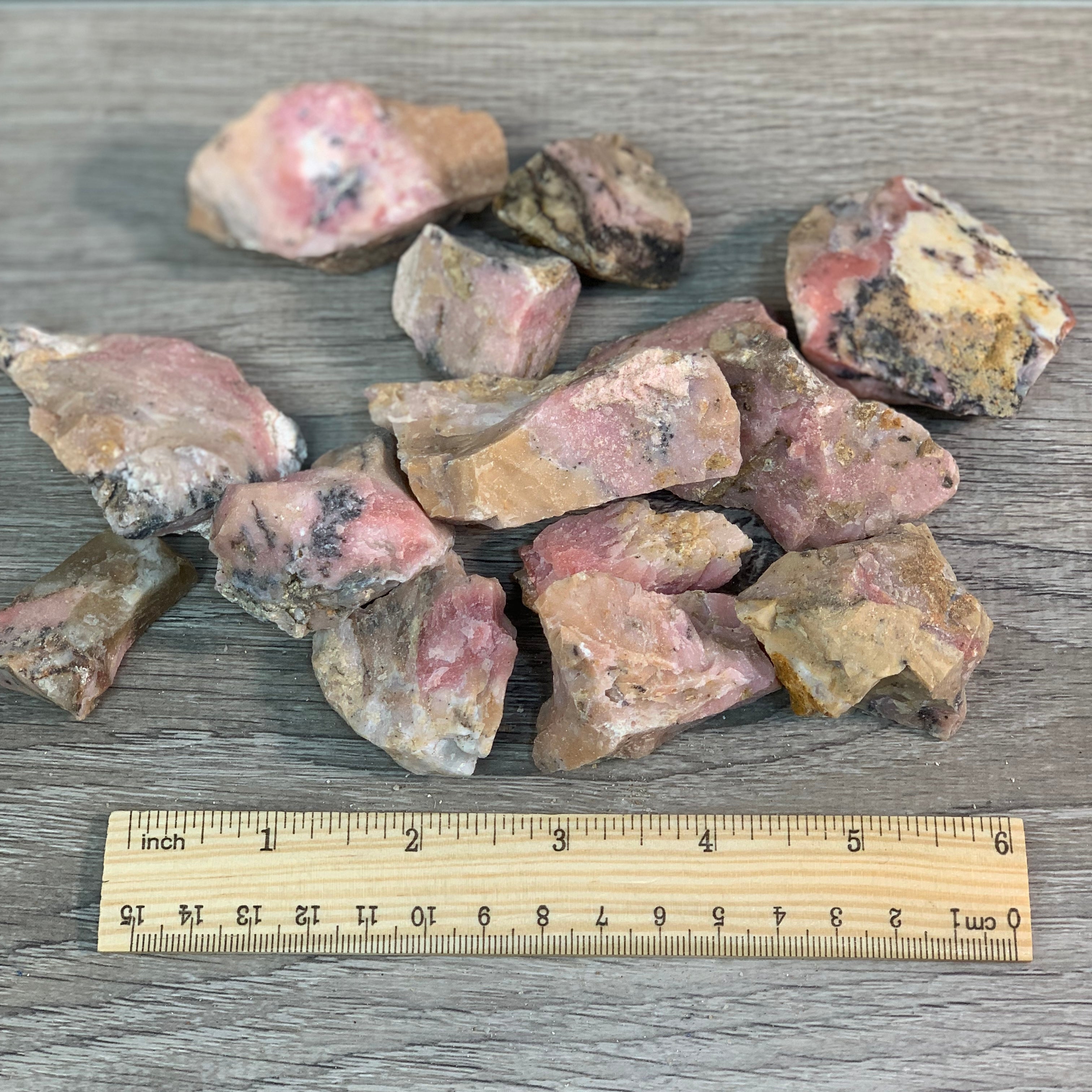 Pink Opal Chunks 1 Lb