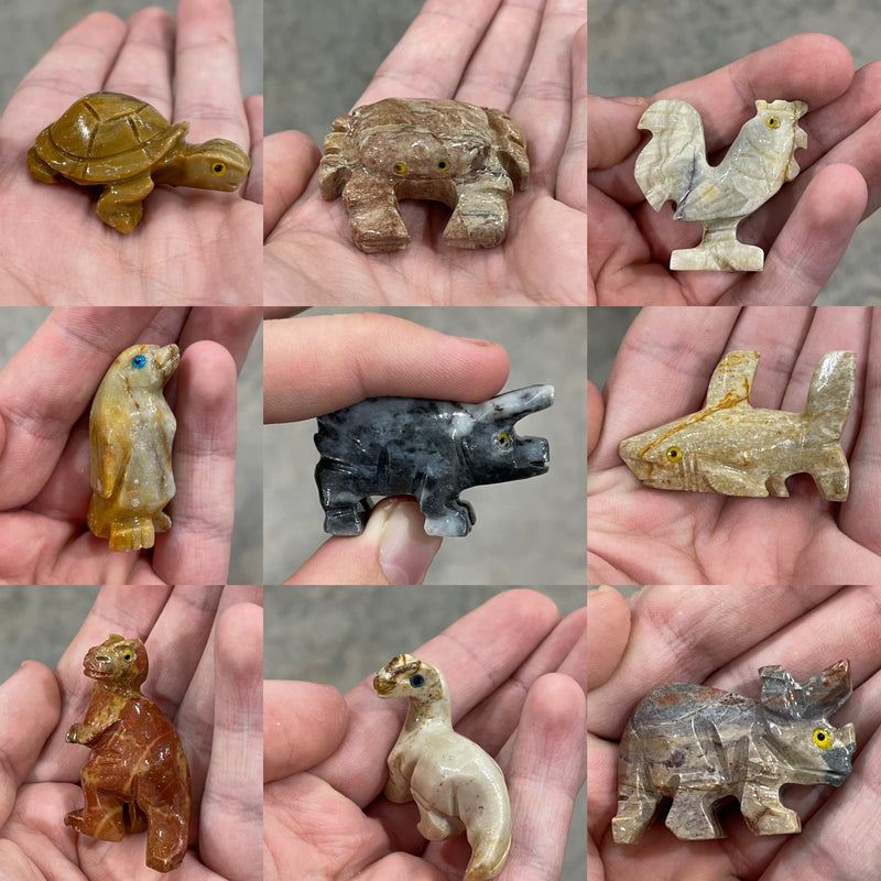 Soapstone Animals