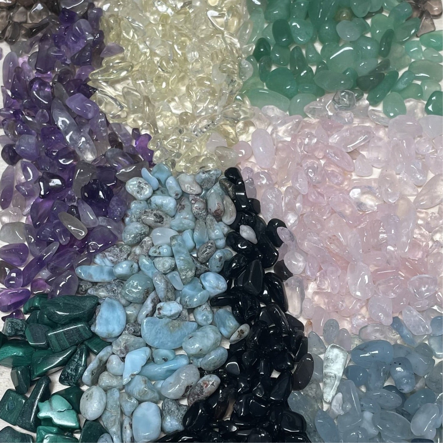 Crystal 1/4” Chips 25 Gram Bag